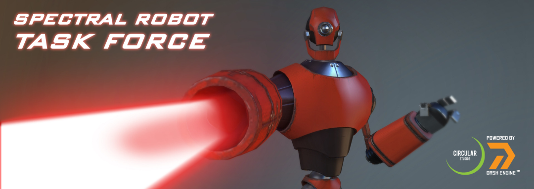 Spectral Robot Task Force illustrated game scene